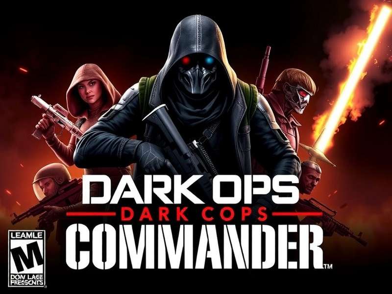 Dark Ops Commander Official Cover Art Dark Ops Commander Game Cover
